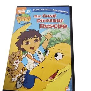 Nick Jr Go Diego Go The Great Dinosaur Rescue DVD Double Length Adventure